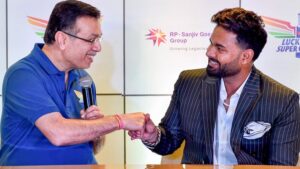 सजीव गौयका ओर से ऋषभ पंत